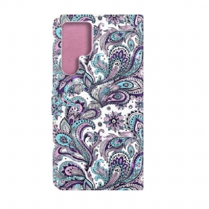 Obudowa Etui Na Telefon do Samsung Galaxy S22 Ultra 5G Paisley_kwiaty