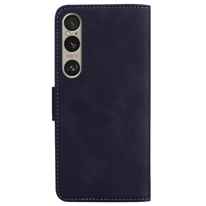 Etui Folio Do Sony Xperia 1 Vi Styl Klasyczny