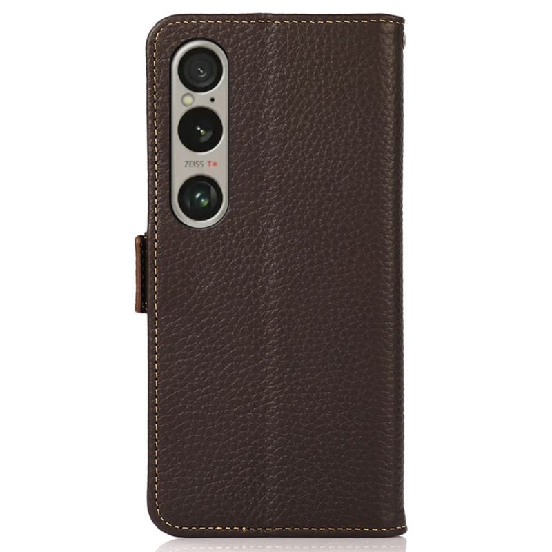 Etui Folio Sony Xperia 1 Vi Klasyczny Khazneh Etui Ochronne