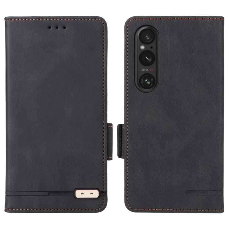 Etui Folio Sony Xperia 1 Vi Styl Retro