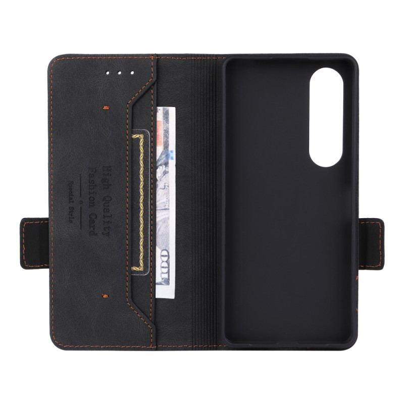 Etui Folio Sony Xperia 1 Vi Styl Retro