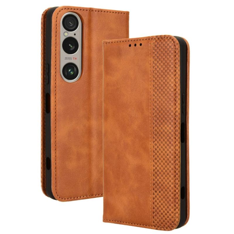 Flip Kotelot Sony Xperia 1 Vi Etui Na Telefon Wino