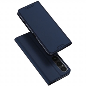 Flip Kotelot Sony Xperia 1 Vi Seria Skin Pro Dux Ducis