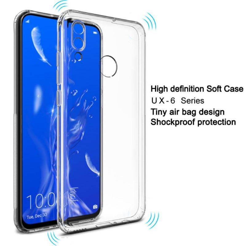 Etui do Honor 10 Lite Biznes Przezroczysty Ultra Miękki