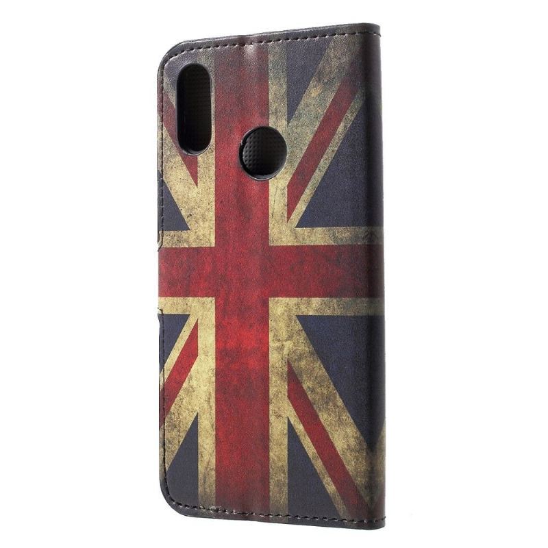 Etui do Honor 10 Lite Vintage Flaga Brytyjska