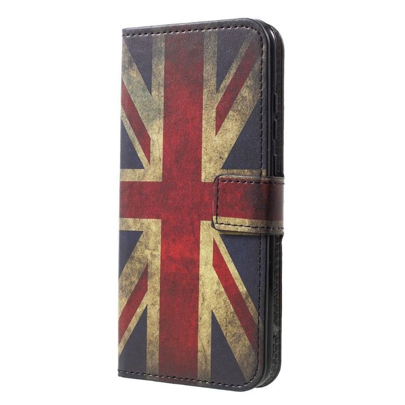 Etui do Honor 10 Lite Vintage Flaga Brytyjska