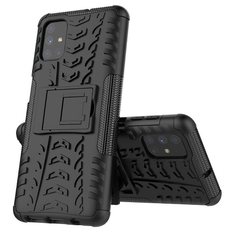 Etui do Samsung Galaxy M51 Antypoślizgowe Ze Zintegrowanym Wsparciem