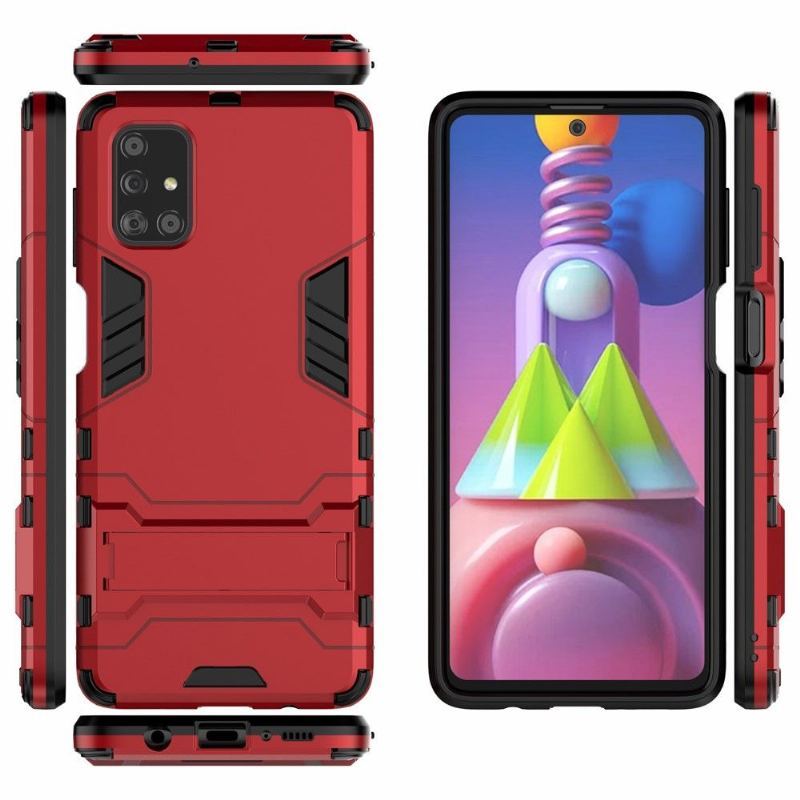 Etui do Samsung Galaxy M51 Cool Guard Ze Zintegrowaną Podstawą