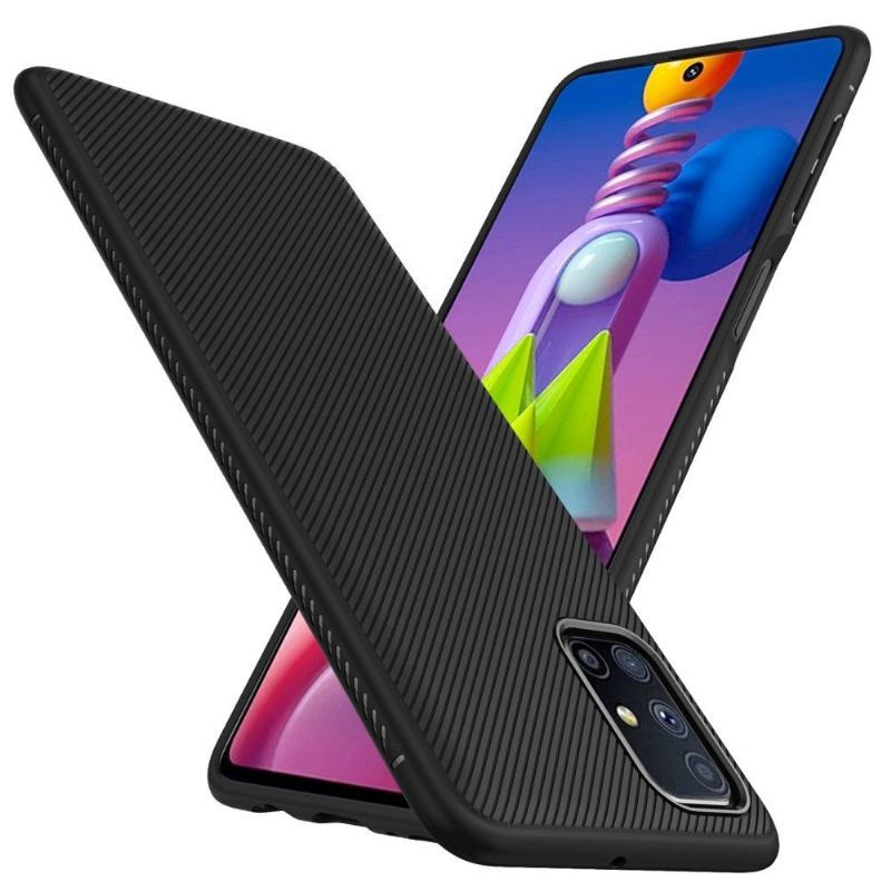 Etui do Samsung Galaxy M51 Efekt Pasków