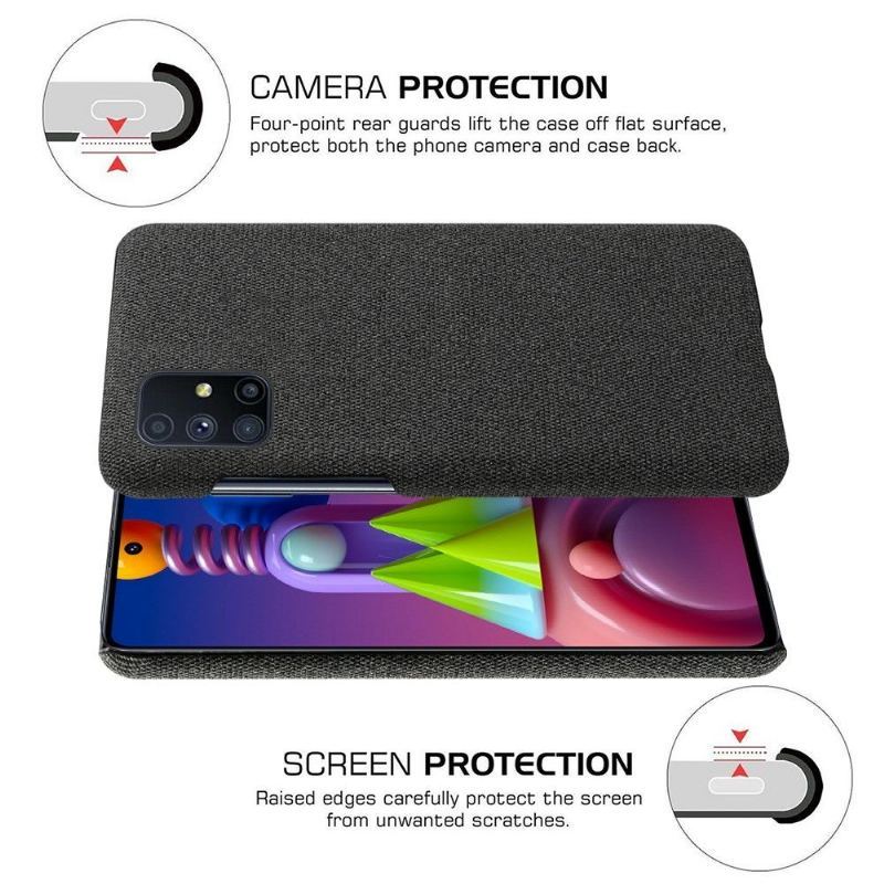 Etui do Samsung Galaxy M51 Pokrowiec Z Tkaniny