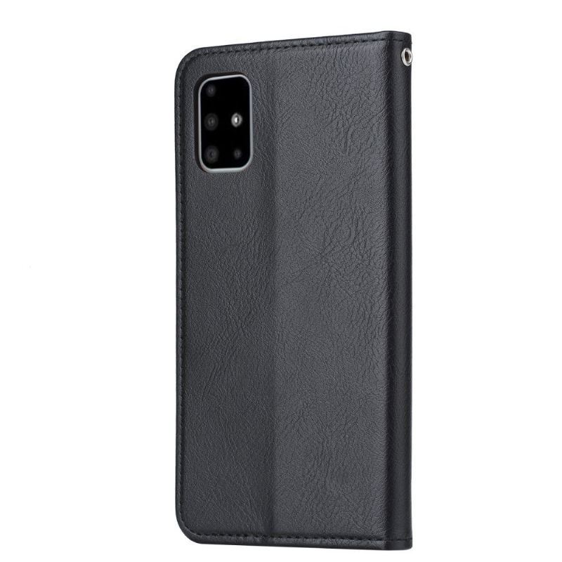 Etui Folio do Samsung Galaxy M51 Faux Skórzane Etui Na Stojak