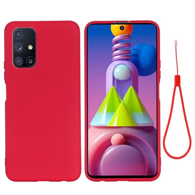 Futerały do Samsung Galaxy M51 Puro Płynny Silikon