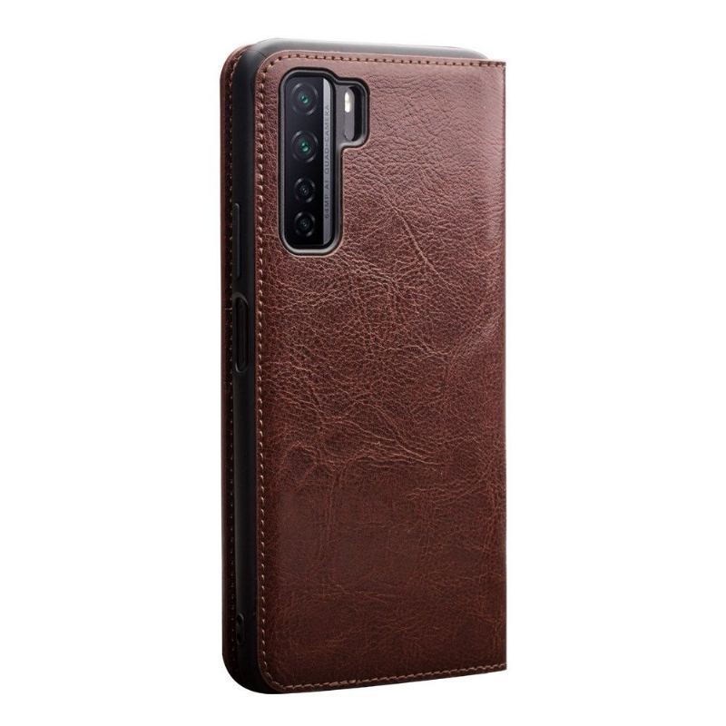 Etui Folio do Huawei P40 Lite 5G Classic Prawdziwa Skóra