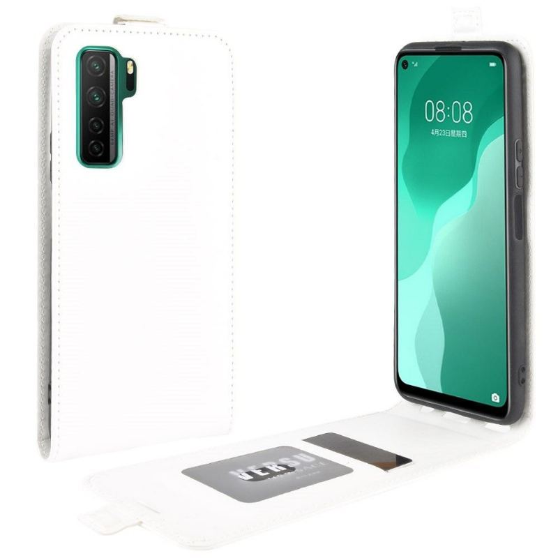 Etui Folio do Huawei P40 Lite 5G Skórzany Futerał Ze Sztucznej Skóry W Pionie