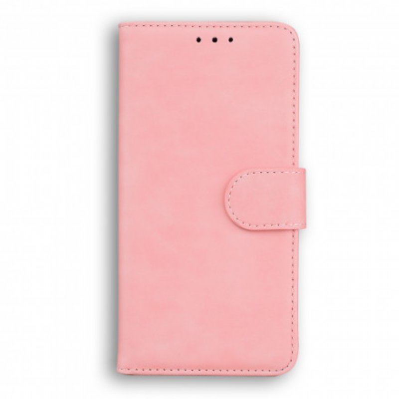 Etui Folio do Huawei P50 Skórzany Styl Vintage Couture