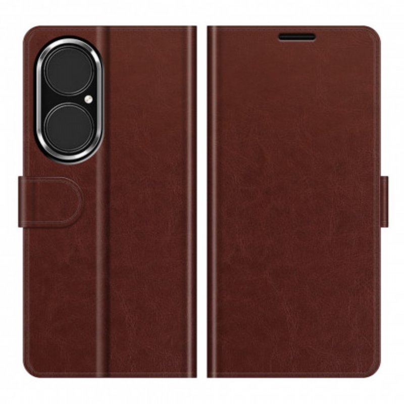 Etui Folio do Huawei P50 Stylowy Skórzany Projekt