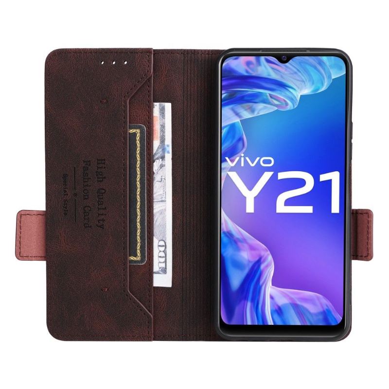 Obudowa Etui Na Telefon do Vivo Y21 / Y21s / Y33s Filiz Posiadacz Karty