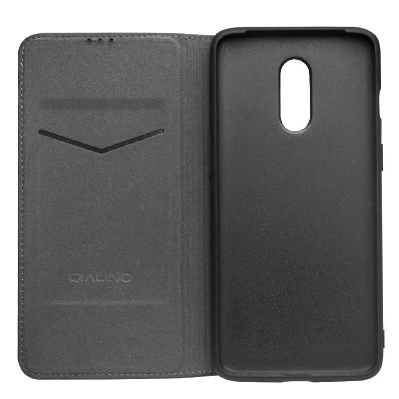 Case do OnePlus 7 Biznes Ręcznie Robiona Prawdziwa Skóra