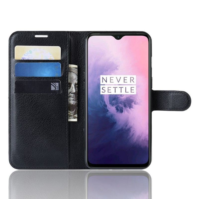 Etui do OnePlus 7 Anti-fall Portfel Portfel Skórzany W Stylu