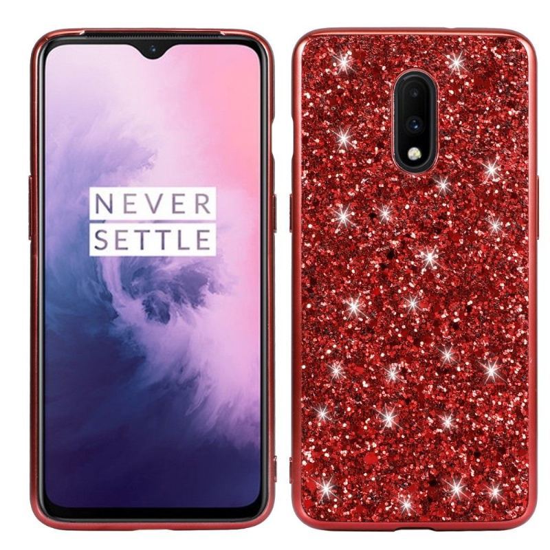 Etui do OnePlus 7 Brokat Glamour