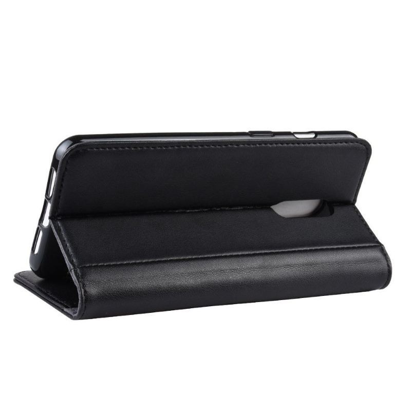 Etui do OnePlus 7 Portfel Premium Skórzany Portfel - Czarny