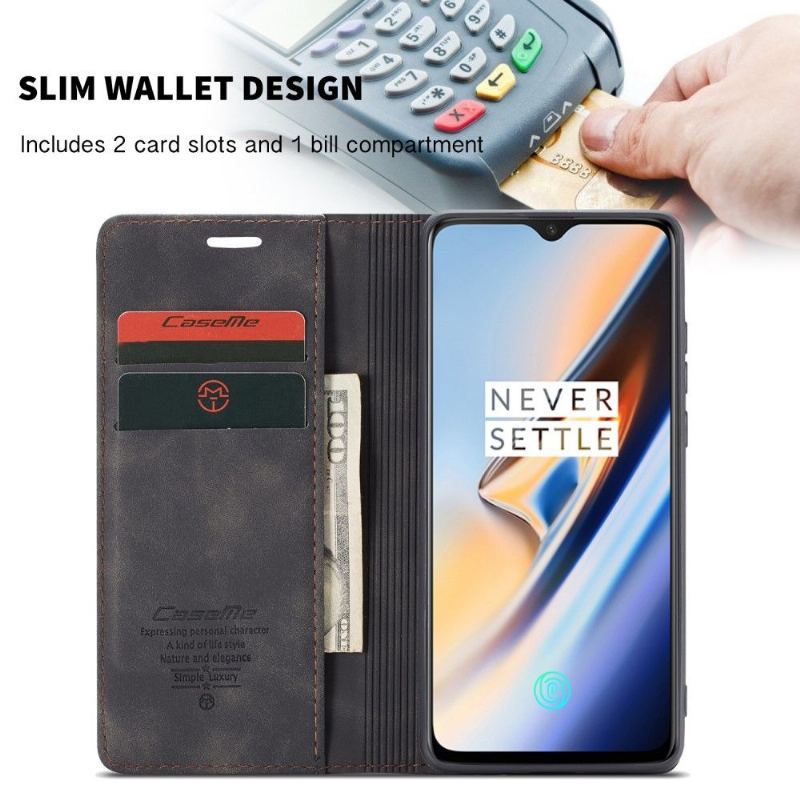 Etui do OnePlus 7 Premium Imitacja Skóry