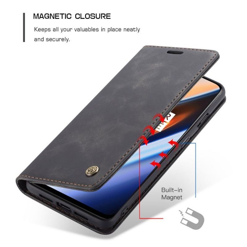 Etui do OnePlus 7 Premium Imitacja Skóry