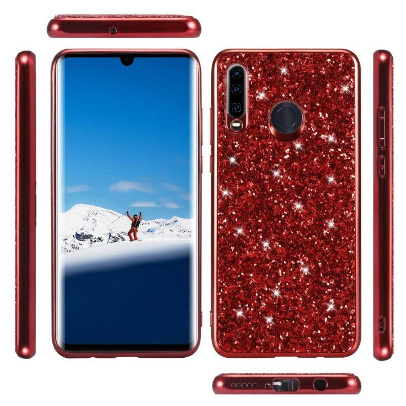 Etui do Huawei P30 Lite Anti-fall Sparkling Rhinestone Glamour