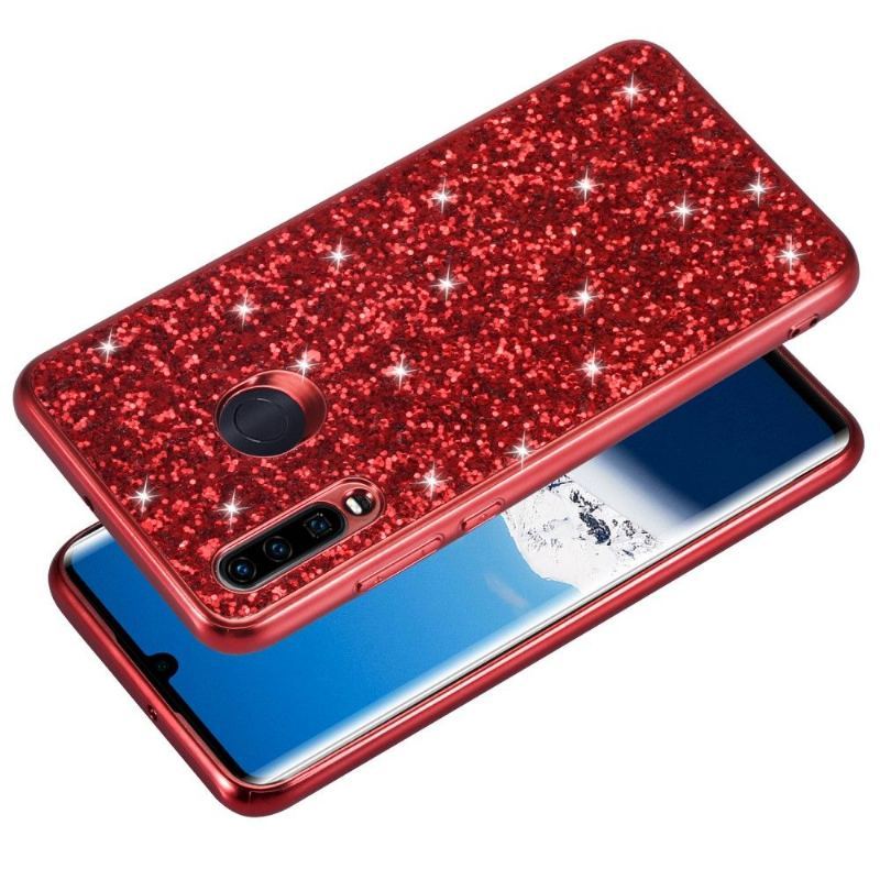 Etui do Huawei P30 Lite Anti-fall Sparkling Rhinestone Glamour