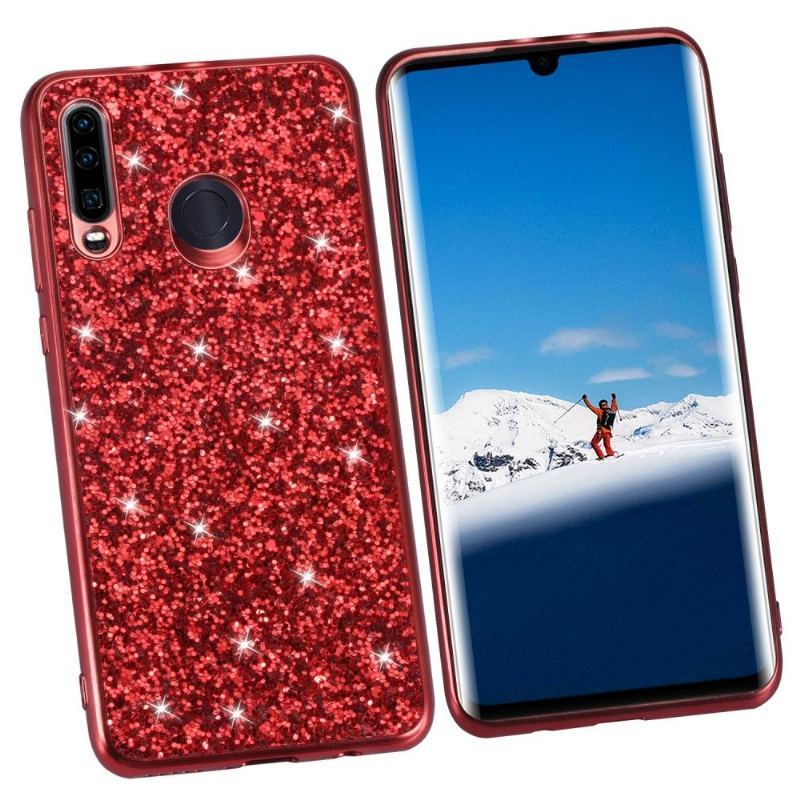 Etui do Huawei P30 Lite Anti-fall Sparkling Rhinestone Glamour