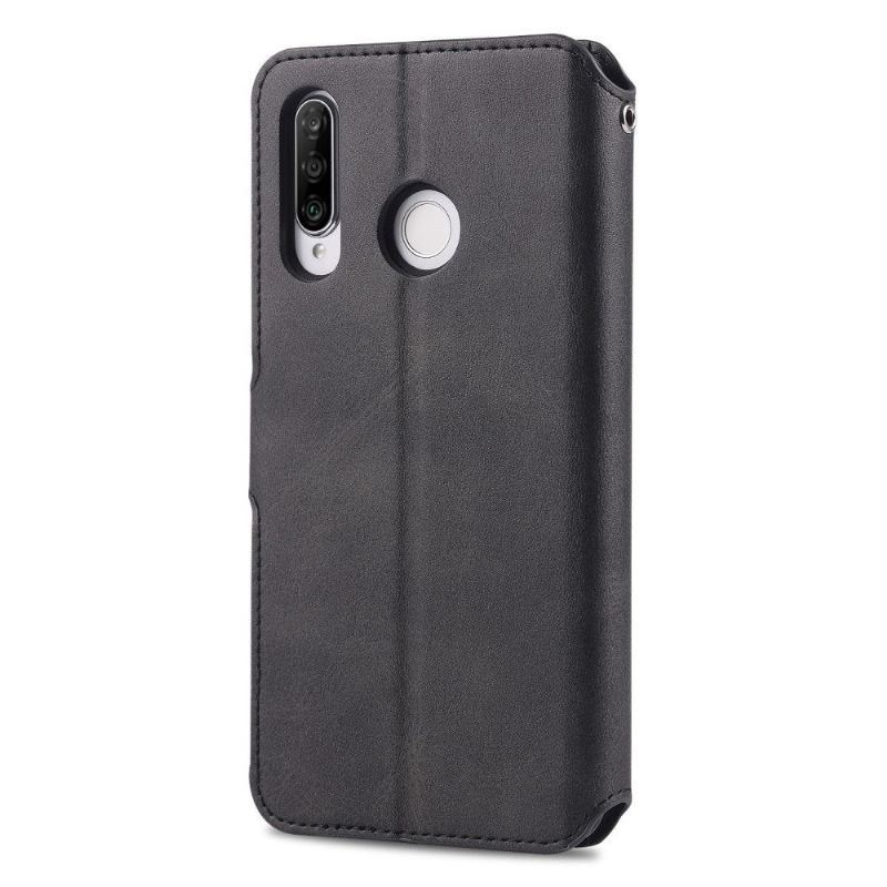 Etui do Huawei P30 Lite Etui Folio Folio Etui Na Karty Z Imitacji Skóry