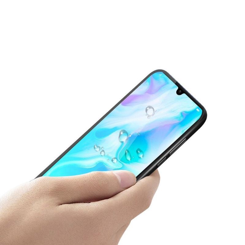 Huawei P30 Lite - Pełnowymiarowe Zabezpieczenie Ekranu Ze Szkła Hartowanego - Czerń