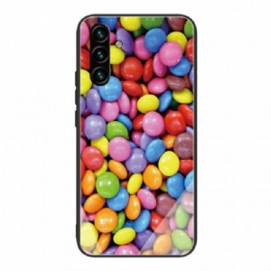 Etui do Samsung Galaxy A13 5G / A04s Cukierki Ze Szkła Hartowanego