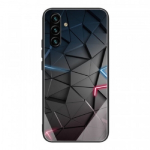 Etui do Samsung Galaxy A13 5G / A04s Geometria Szkła Hartowanego