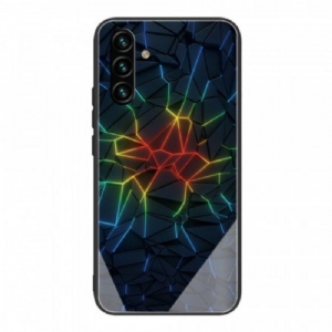 Etui do Samsung Galaxy A13 5G / A04s Geometria Szkło Hartowane