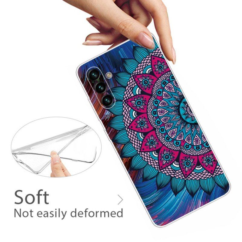 Etui do Samsung Galaxy A13 5G / A04s Kolorowa Mandala