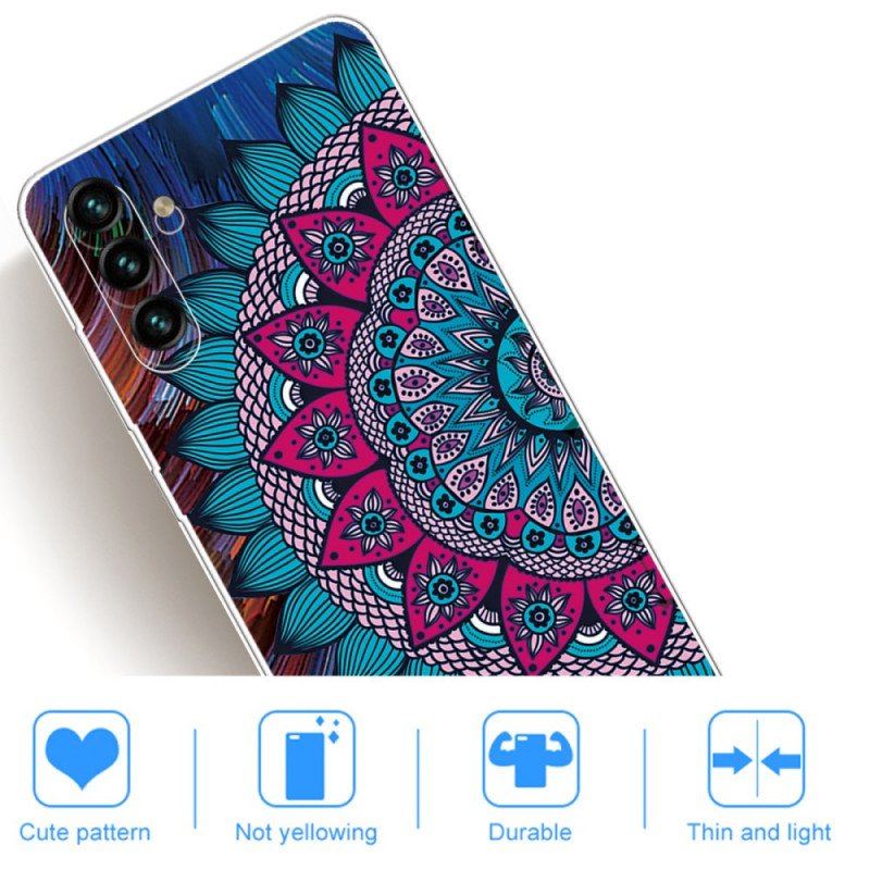 Etui do Samsung Galaxy A13 5G / A04s Kolorowa Mandala