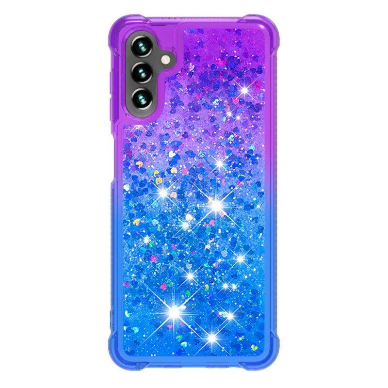 Etui do Samsung Galaxy A13 5G / A04s Kolory Cekinów