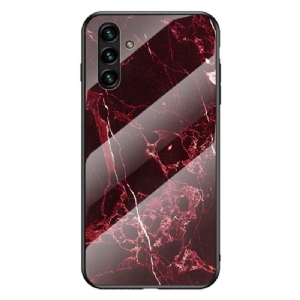 Etui do Samsung Galaxy A13 5G / A04s Marmurowe Szkło Hartowane