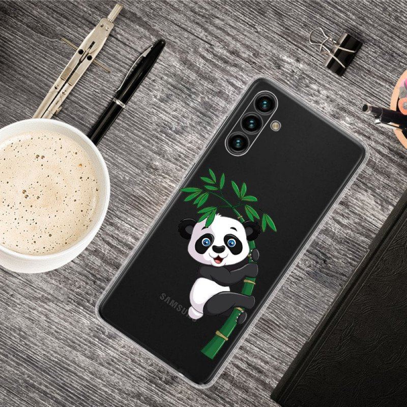 Etui do Samsung Galaxy A13 5G / A04s Panda Na Bambusie