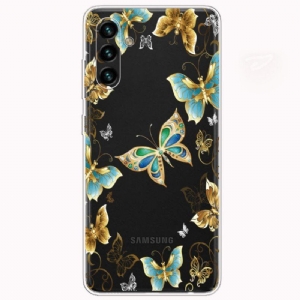 Etui do Samsung Galaxy A13 5G / A04s Zaprojektuj Motyle