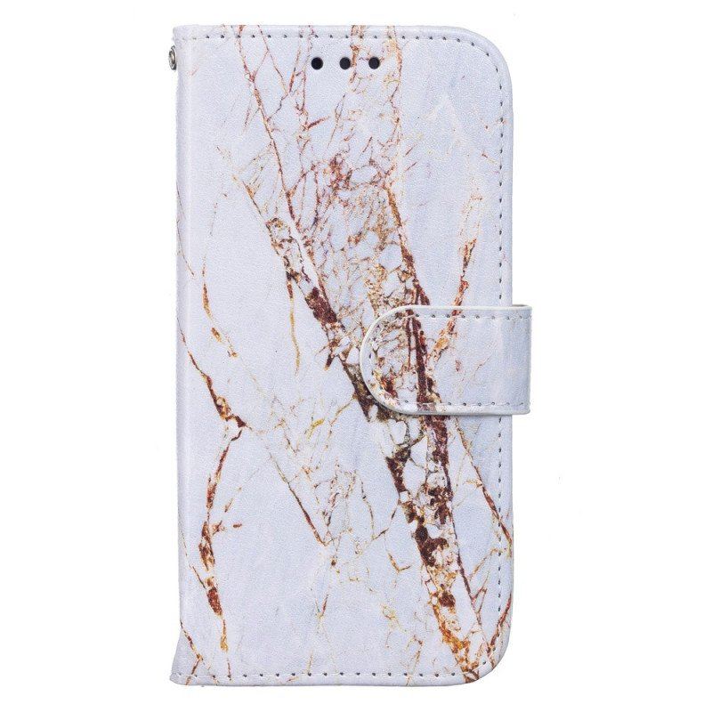 Etui Folio do Samsung Galaxy A13 5G / A04s Intensywny Marmur