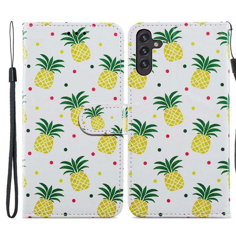 Etui Folio do Samsung Galaxy A13 5G / A04s Lot Motyli