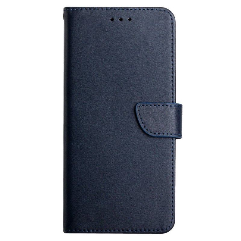 Etui Folio do Samsung Galaxy A13 5G / A04s Prawdziwa Skóra Nappa