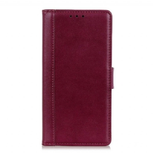 Etui Folio do Samsung Galaxy A13 5G / A04s Stylowa Skórzana Elegancja