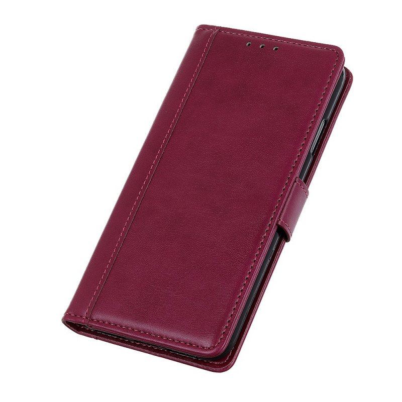 Etui Folio do Samsung Galaxy A13 5G / A04s Stylowa Skórzana Elegancja