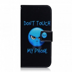 Etui Folio do Samsung Galaxy A13 5G / A04s Telefon Z Emotikonami