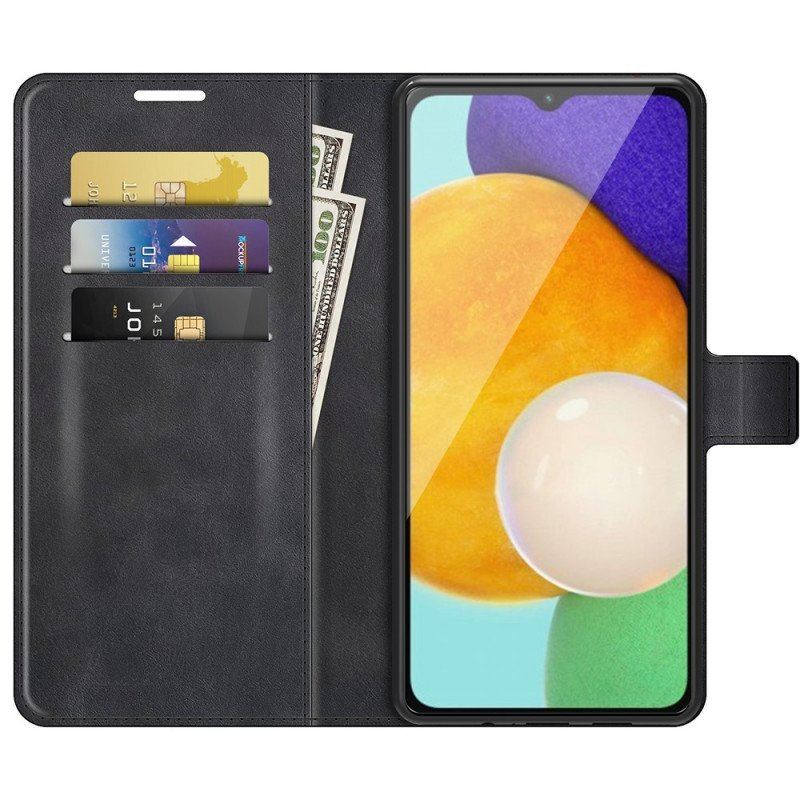 Etui Folio do Samsung Galaxy A13 5G / A04s Wąski Krój Ze Sztucznej Skóry