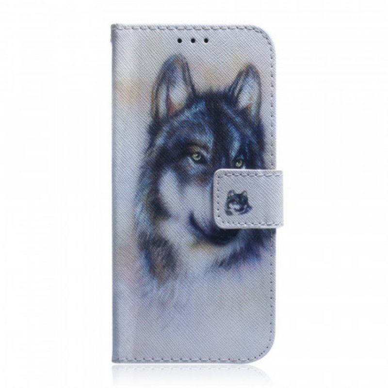 Etui Folio do Samsung Galaxy A13 5G / A04s Wygląd Psa