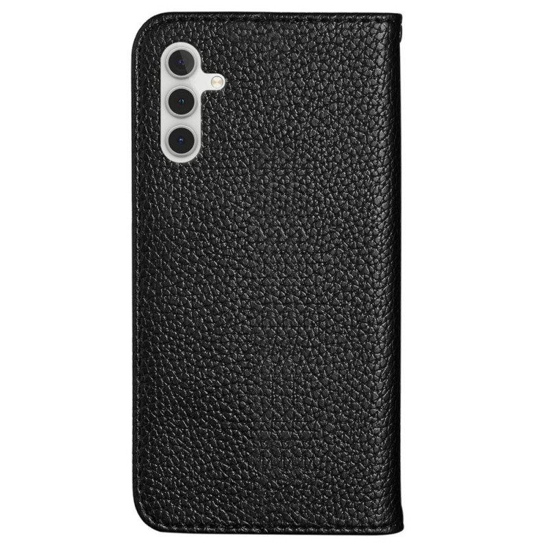 Etui Na Telefon do Samsung Galaxy A13 5G / A04s Etui Folio Liczi Ze Sztucznej Skóry Ultra Szykowny